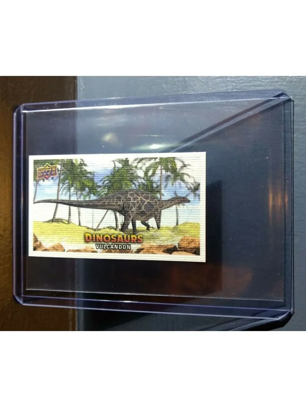 2015 Upper Deck Dinosaurs Canvas Mini Vulcandon #89 Trading Card
