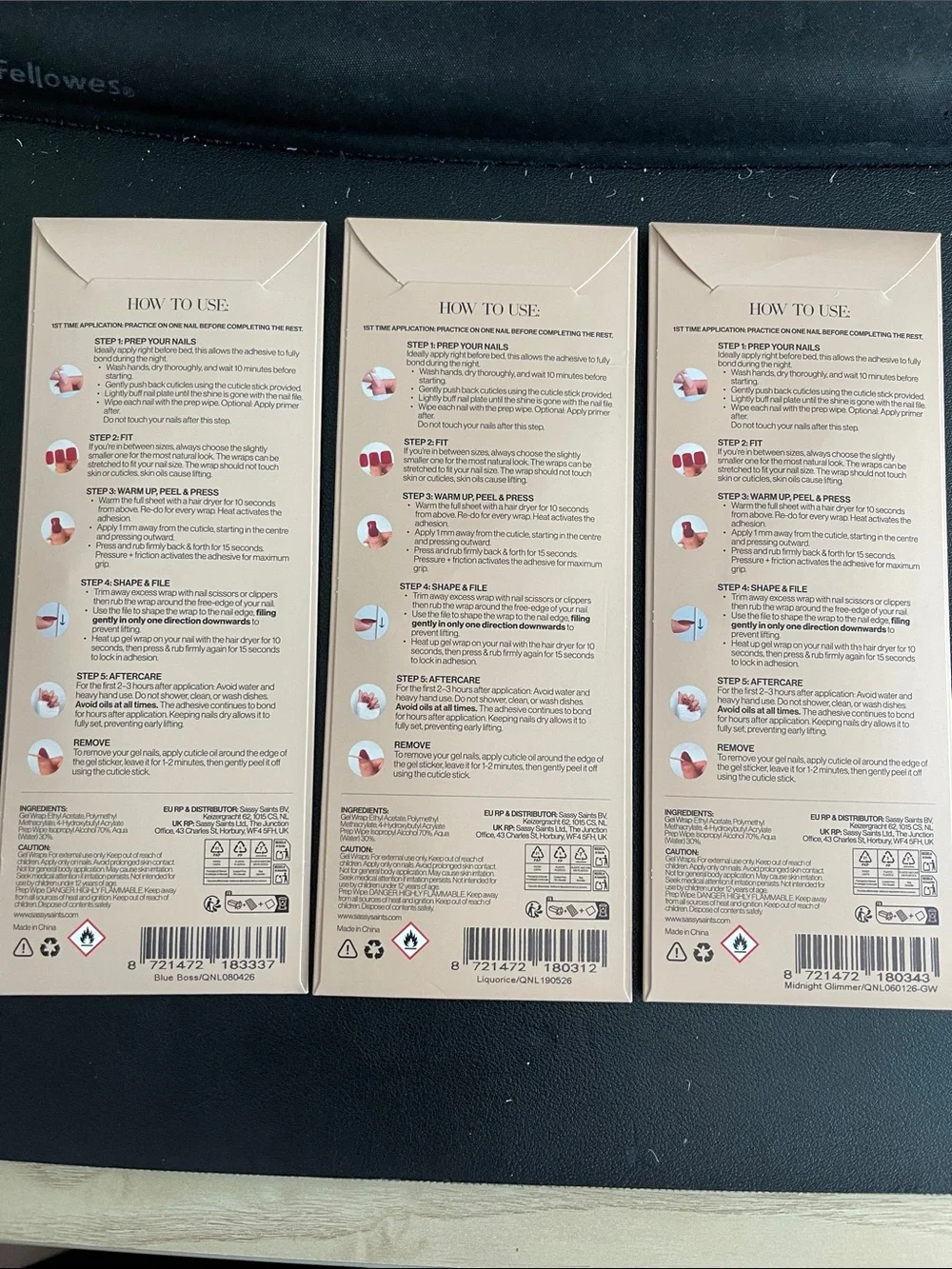 N/A three packs