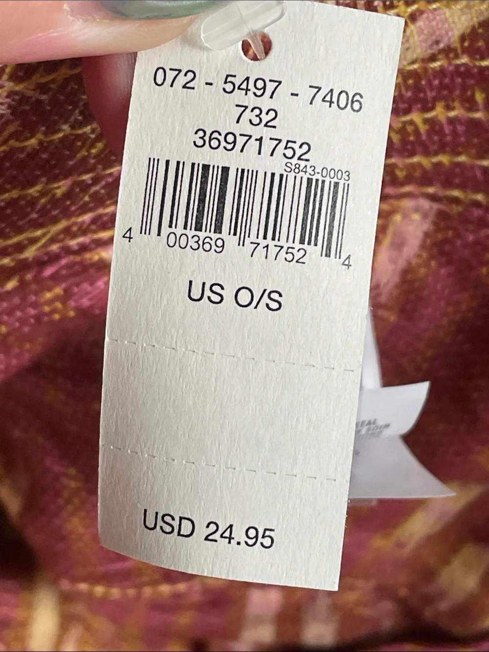 AERIE Abstract Pink & Yellow Bucket Hat - NWT $25 MSRP