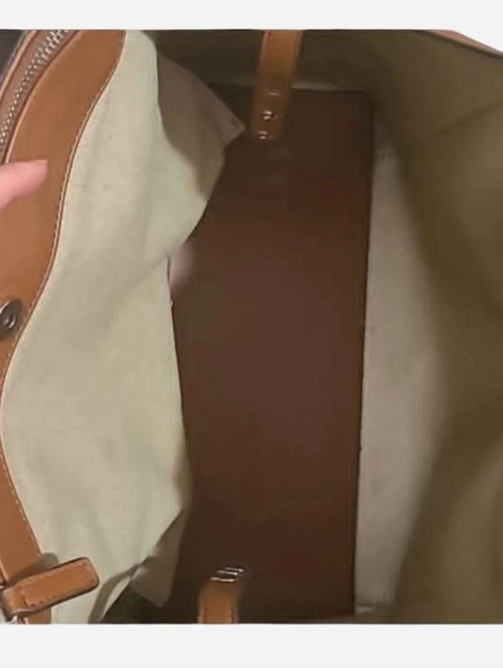 Nine West look tote simple