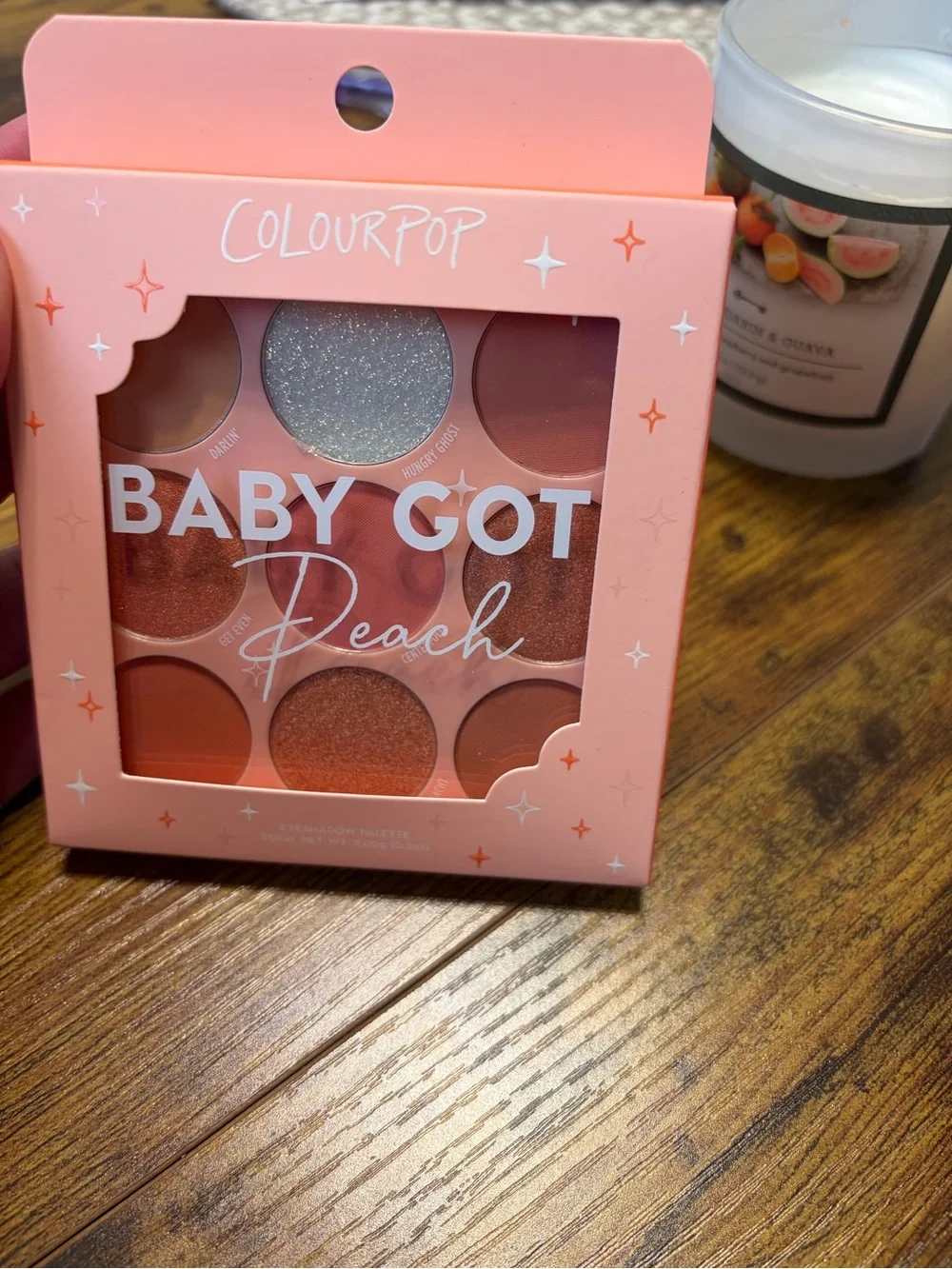Colourpop peach toned
