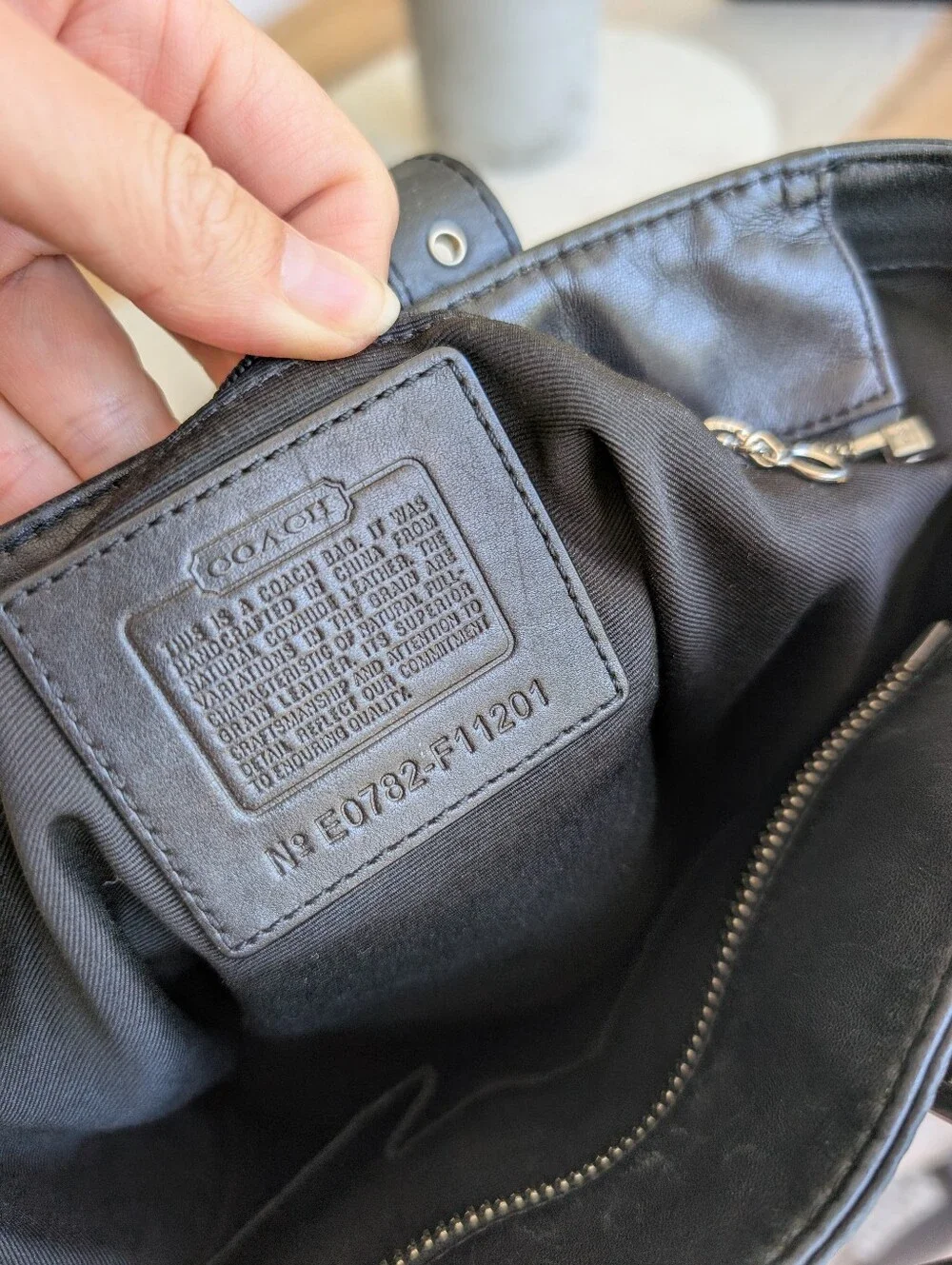 Coach hampton tote