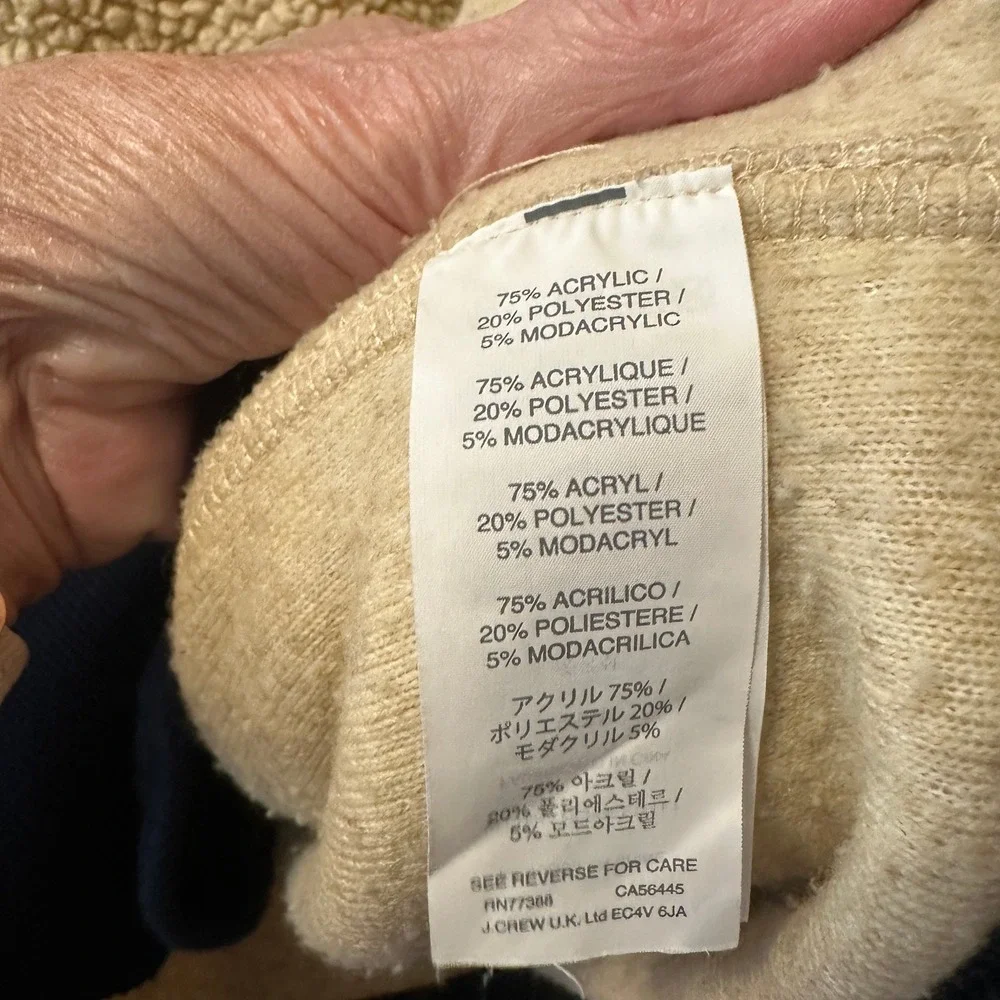 J. Crew pre mock cozy