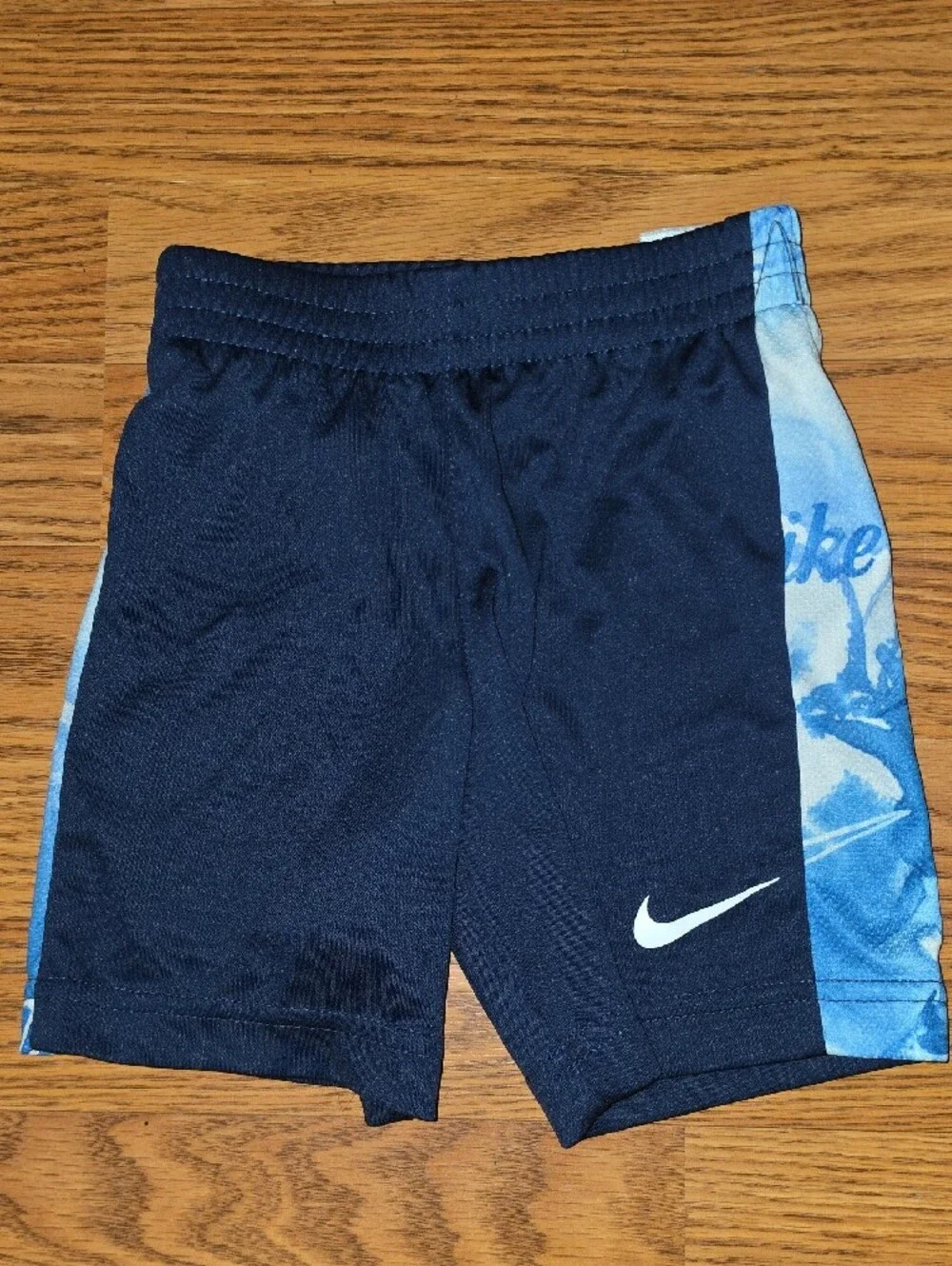 Nike White Tank Top with Blue 'JUST DO IT.' Graphic