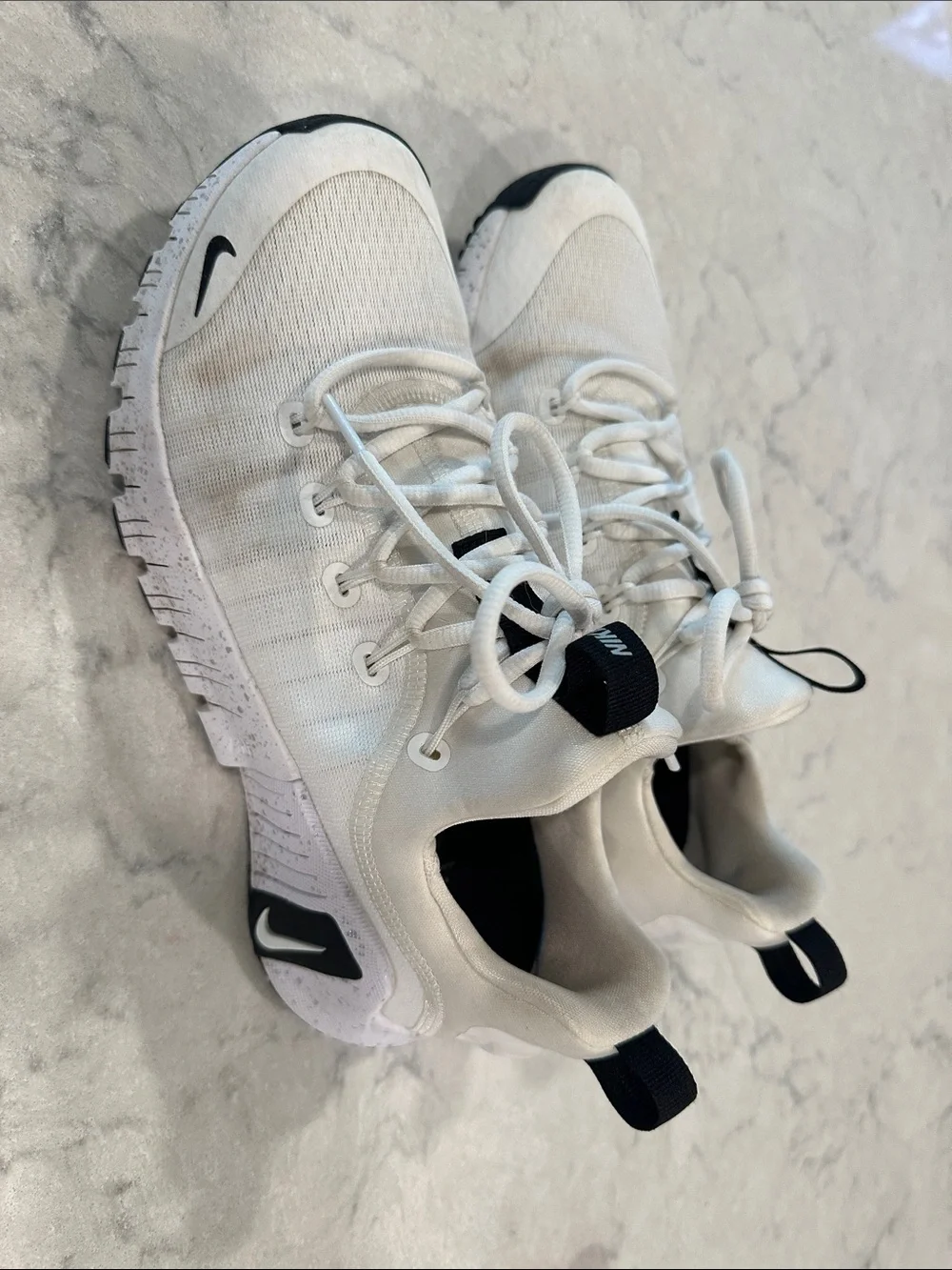 Nike White and Black MetCon’s