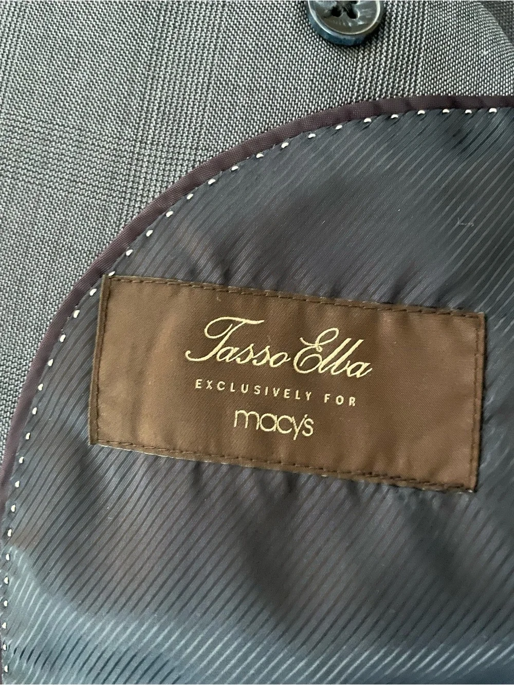 Men's Classic Navy Blazer - Unbranded