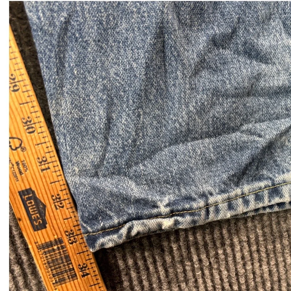 Wrangler George Straight Cowboy‎ Cut Mens Original Fit Jeans Rodeo Denim 38x33.5