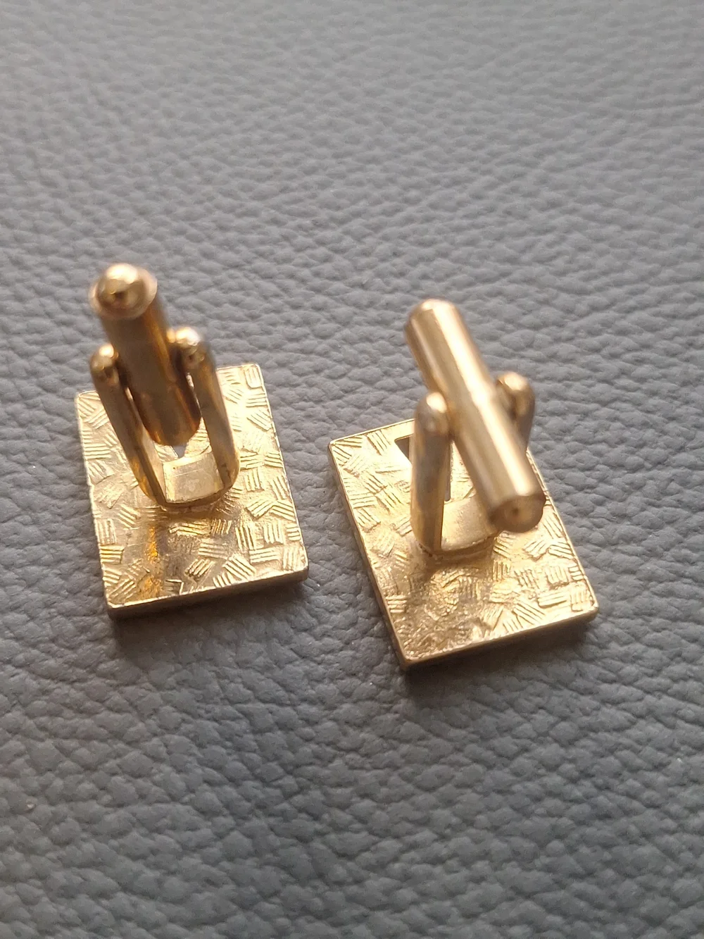 SWANK cufflinks polished