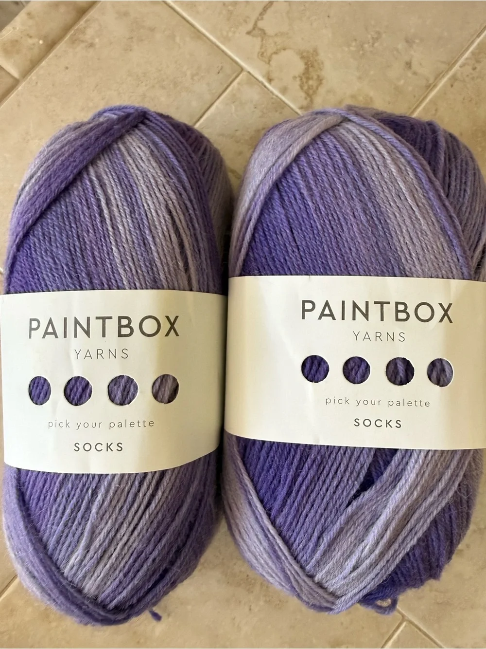 Paintbox two skeins