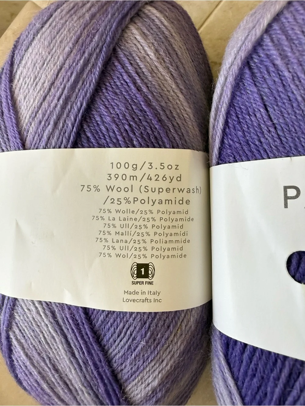 Paintbox two skeins