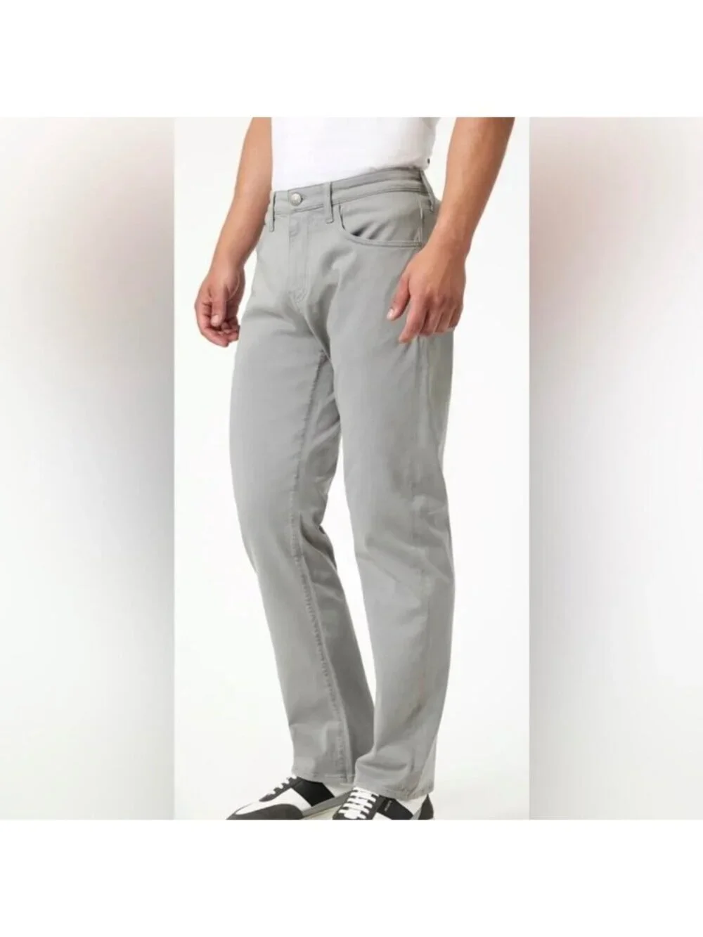 Mavi Matt Denim Jeans 34x30 Men Cotton Light Blue Casual Office Stretch Travel