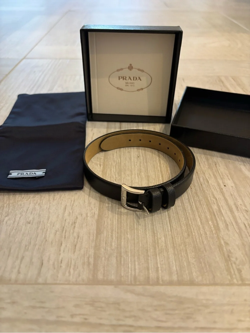 Prada saffiano leather