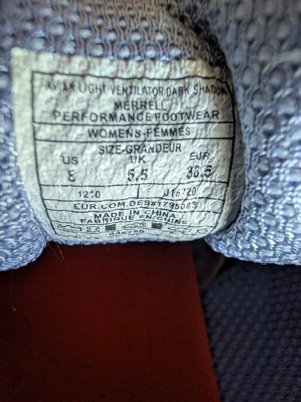 Merrell lightly wear excellent
