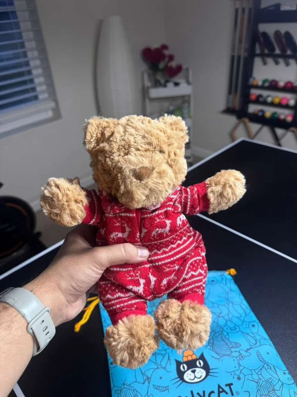Jellycat Bartholomew Bear in Winter Pyjamas - BNWT