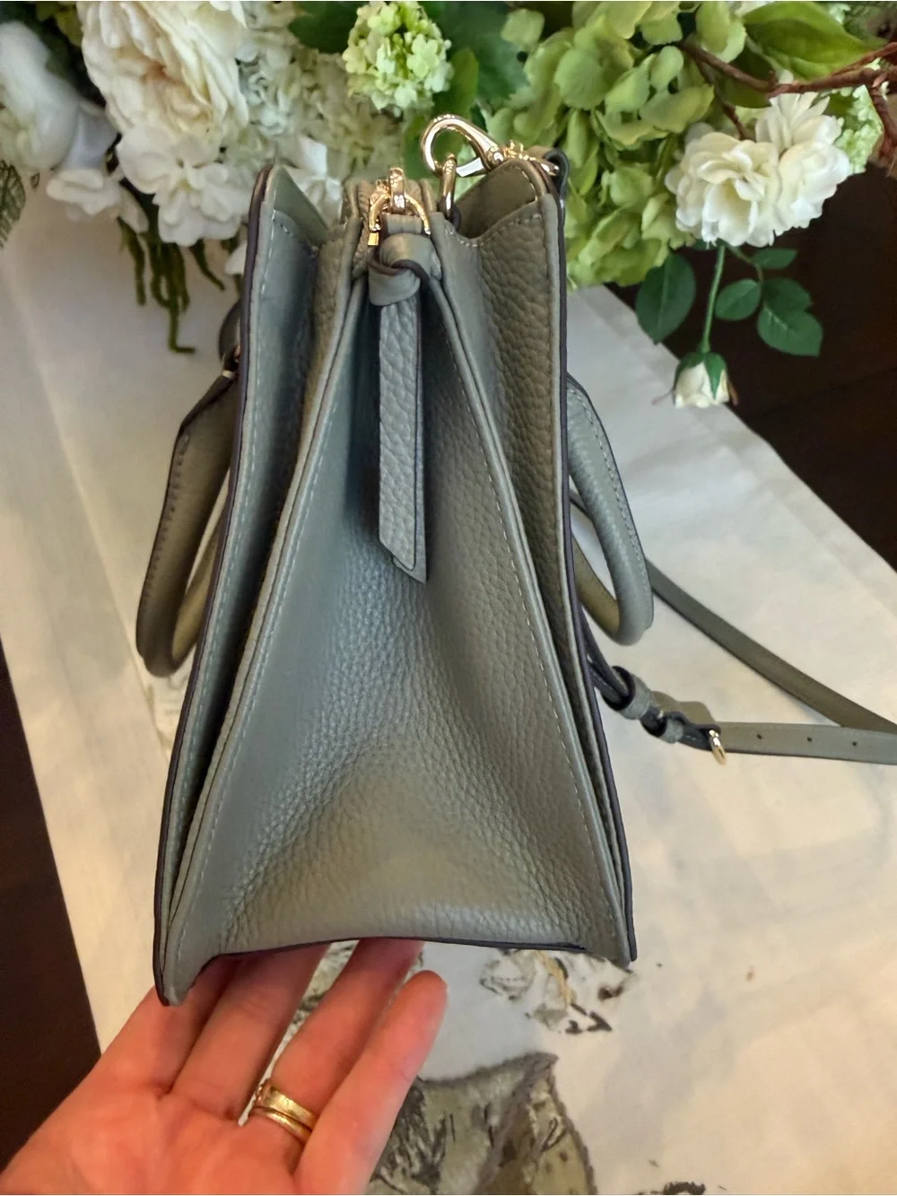 kate spade structured pebble