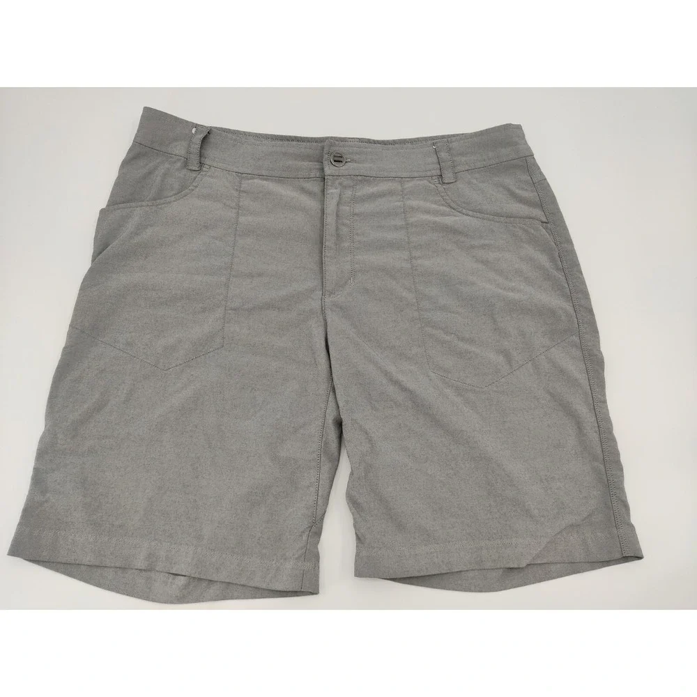 Columbia Sportswear Men's Gray Outdoor Hiking Cargo Shorts Size 38W‎