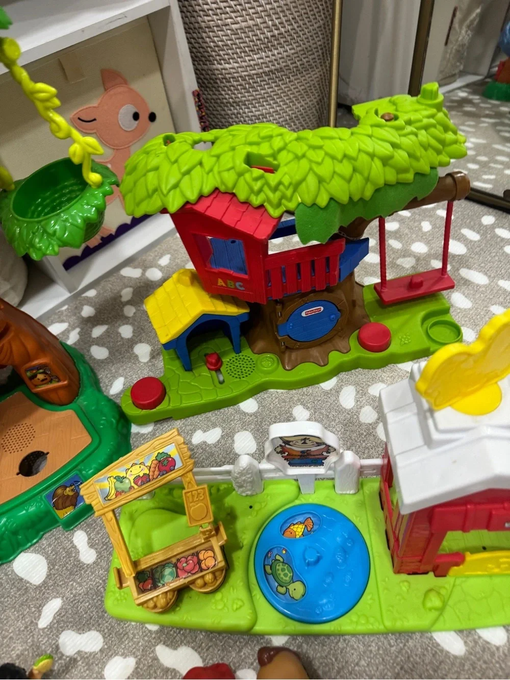 Fisher-Price but as did