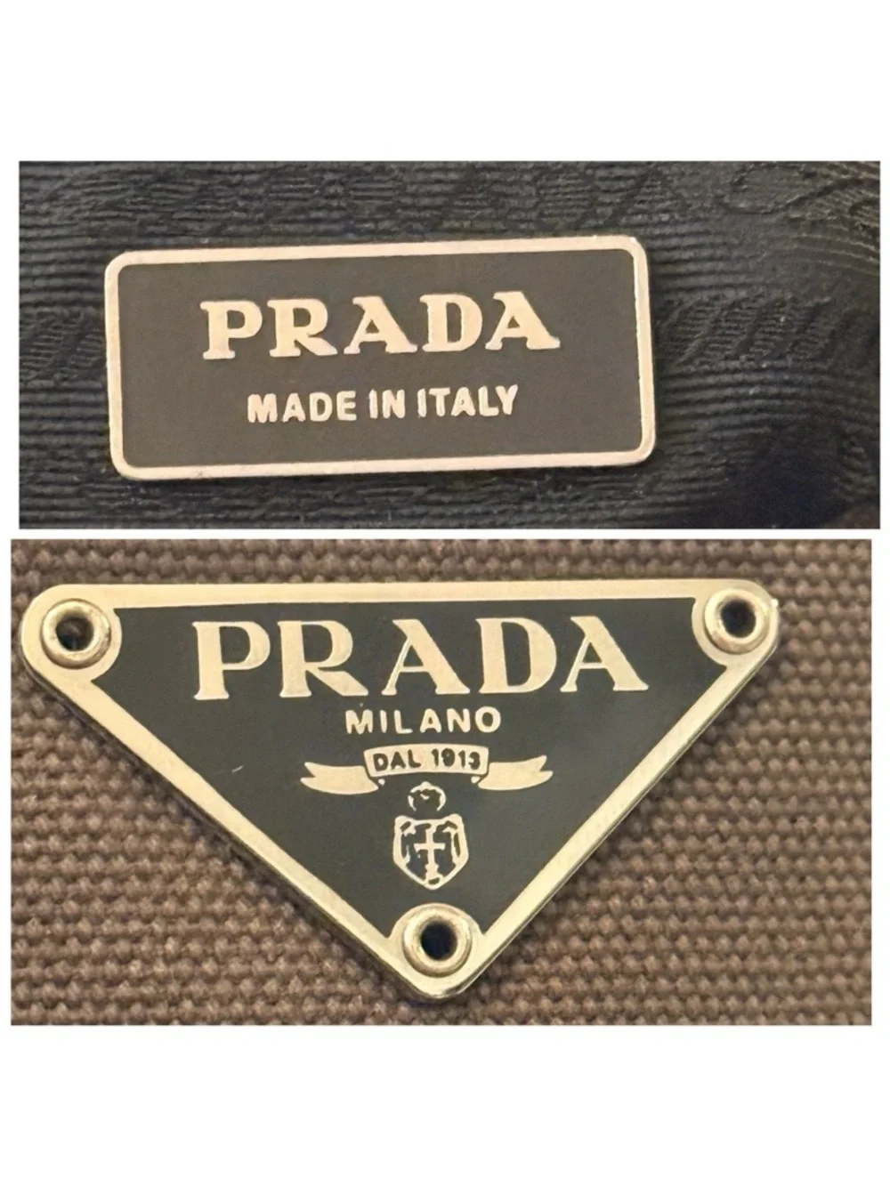 Prada authentic canapa