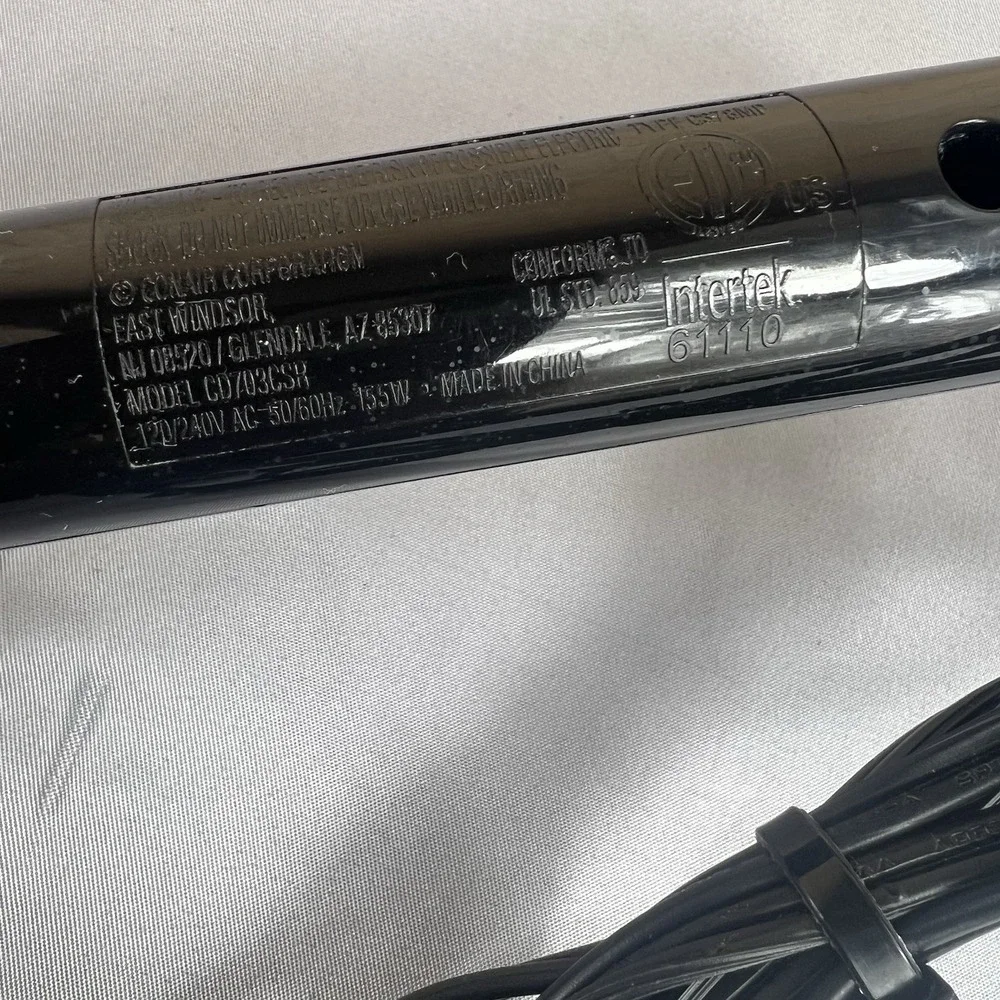 Conair curling iron