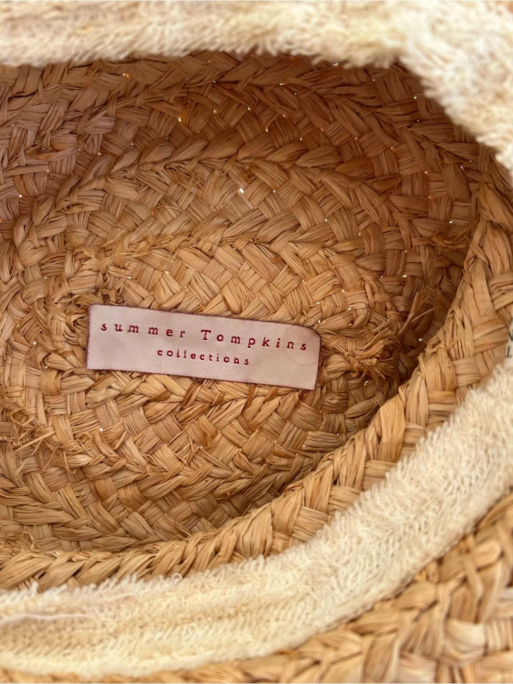 Summer Thompkins beige straw