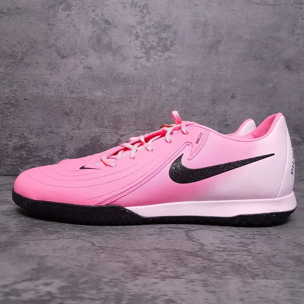 NIKE Phantom Gx II 2 Academy Ic‎ Soccer Shoes Mens Size 8 Sunset Pink Black