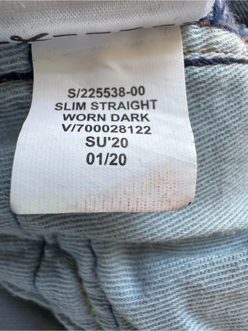 GAP slim straight
