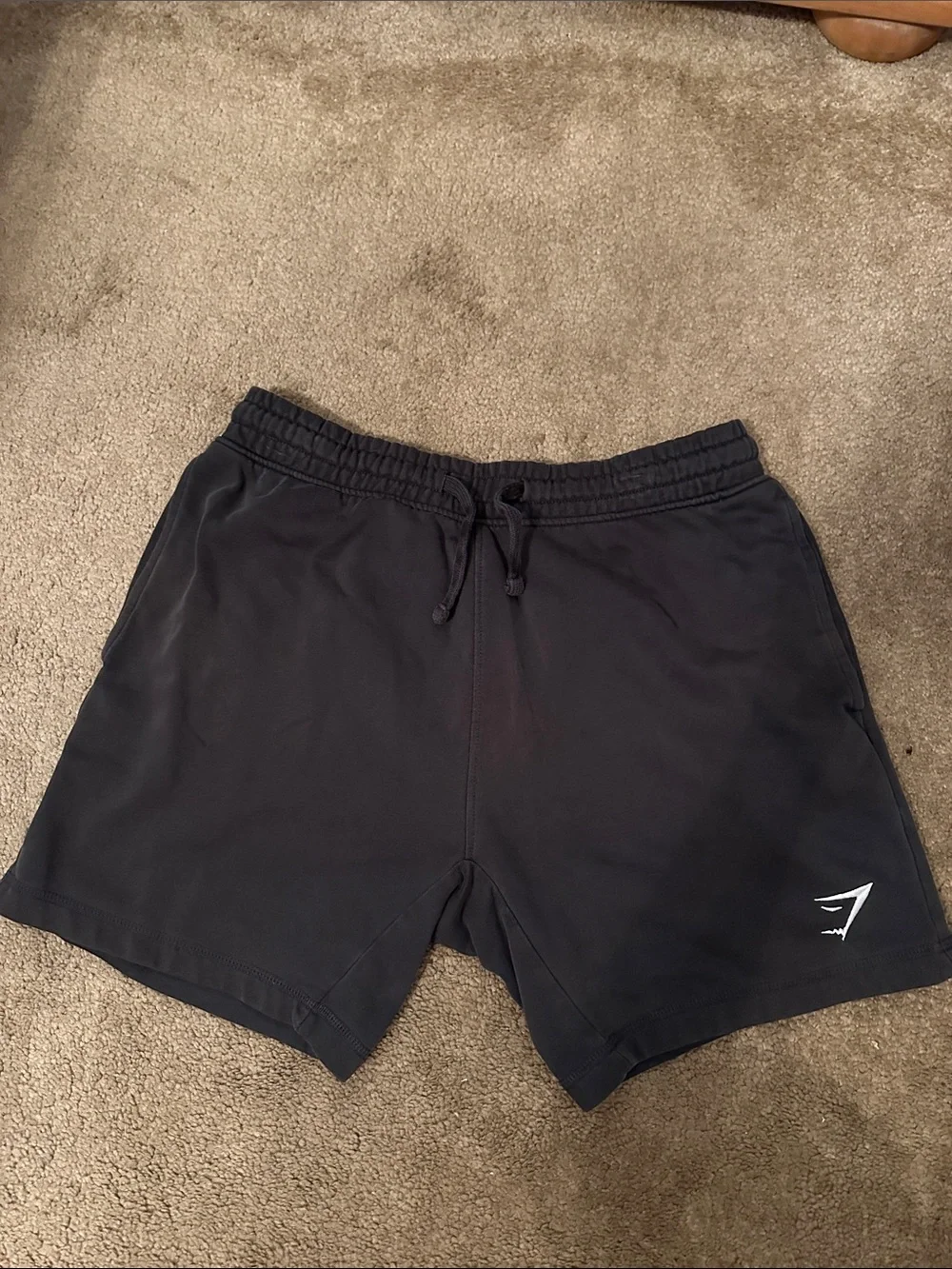 Gymshark Men’s Black Athletic Drawstring Shorts