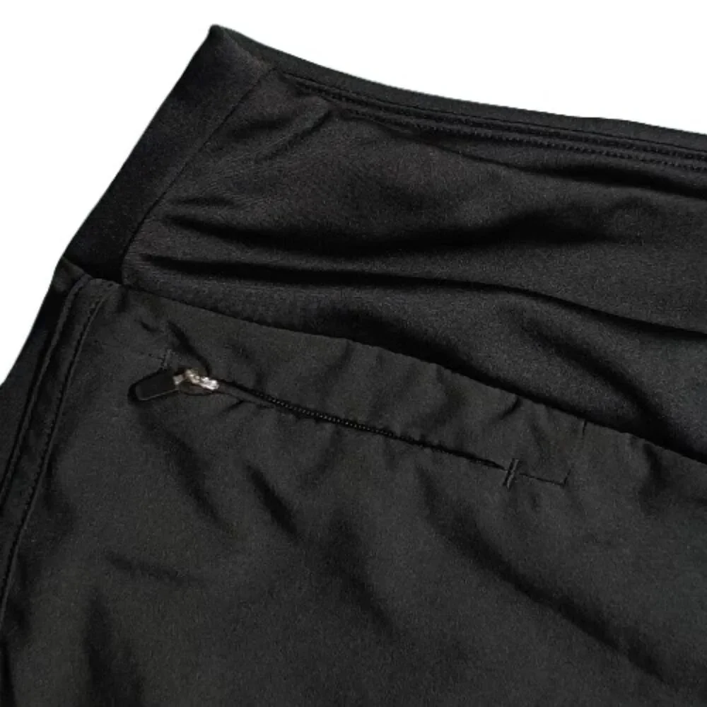 Hang Ten Men’s Black Swim Board Shorts Medium UPF 50+ Quick Dry Stretch