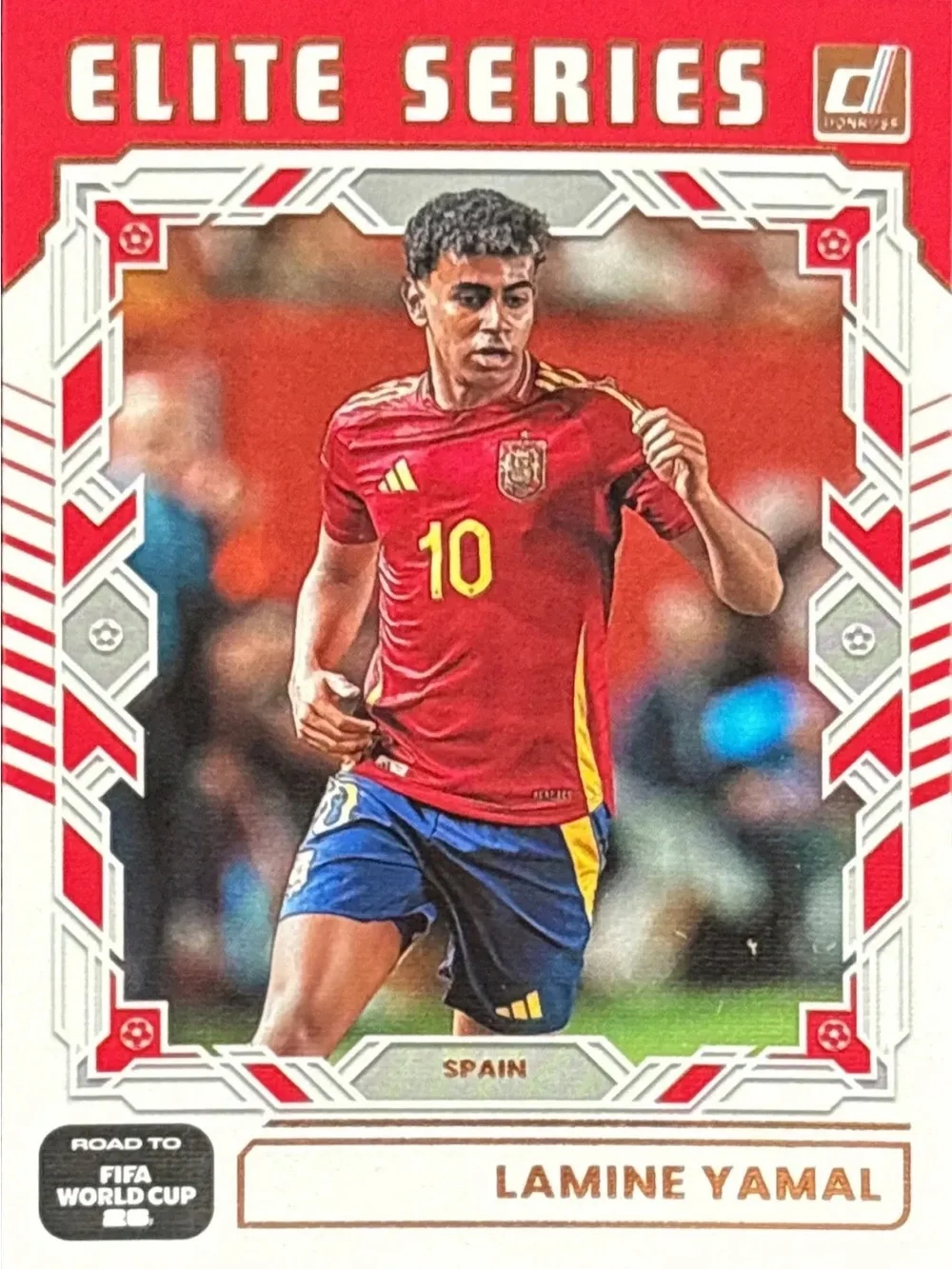 Panini Elite Series World Cup Lamine Yamal Rookie Soccer Trading Card