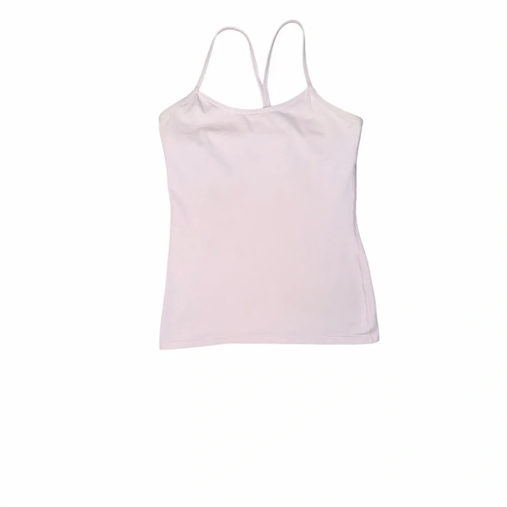 lululemon athletica Pale Pink Double-Strap Tank Top
