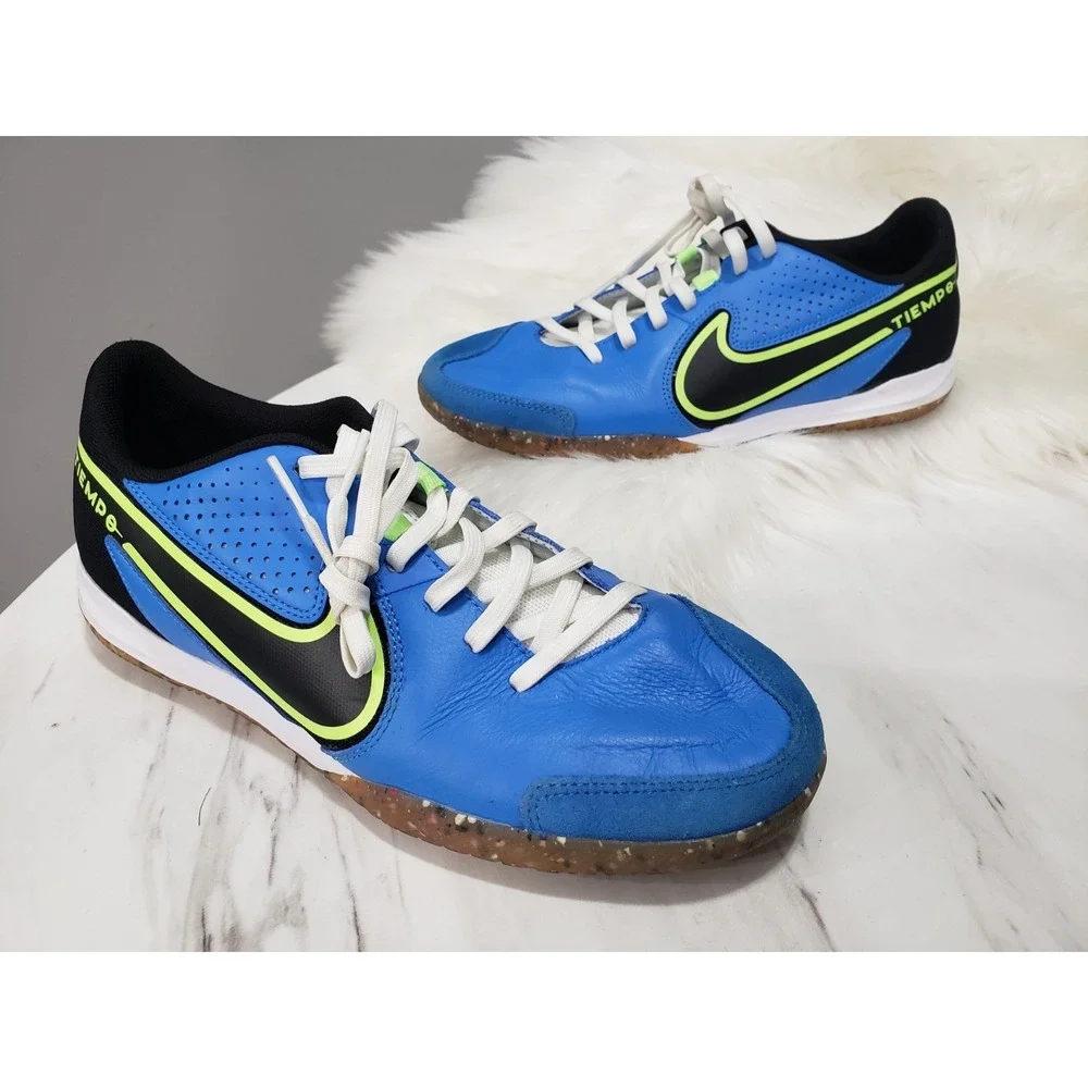 VERY CLEAN 7.5 Nike Tiempo React Legend 9‎ Club IC Indoor Soccer DA1190-403 Mens