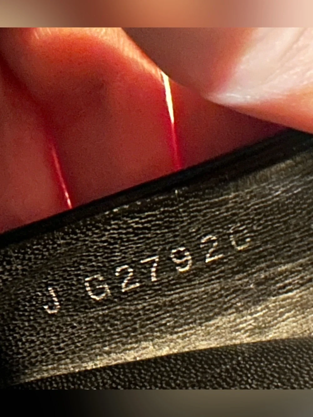 CHANEL black patent