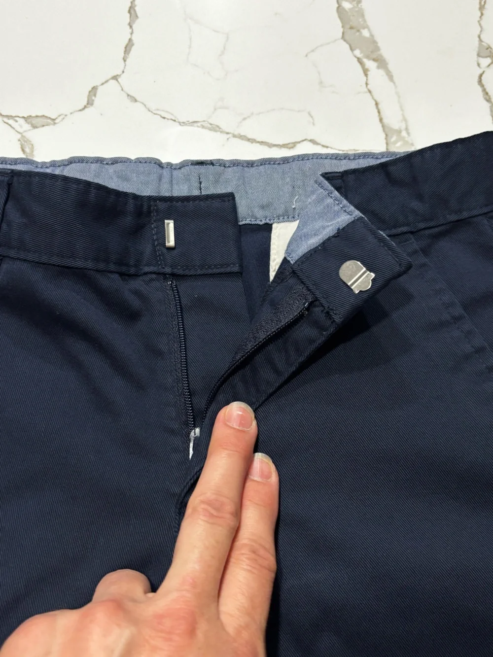 Chaps smart navy