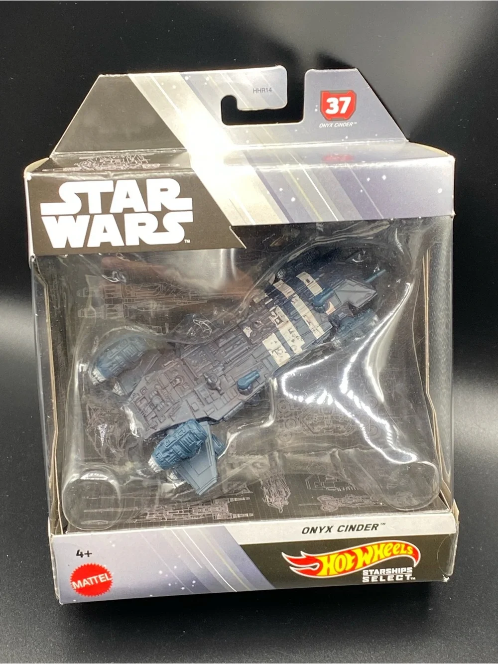 Hot Wheels Star Wars Starships Select #37 Skeleton Crew Ship Onyx Cinder NEW