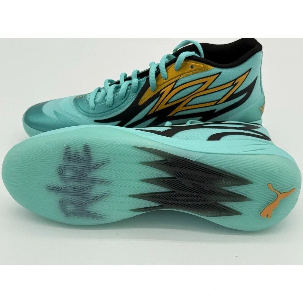 Size 13 - PUMA MB.02 Honeycomb LaMelo Ball Basketball Shoes - 377590-01