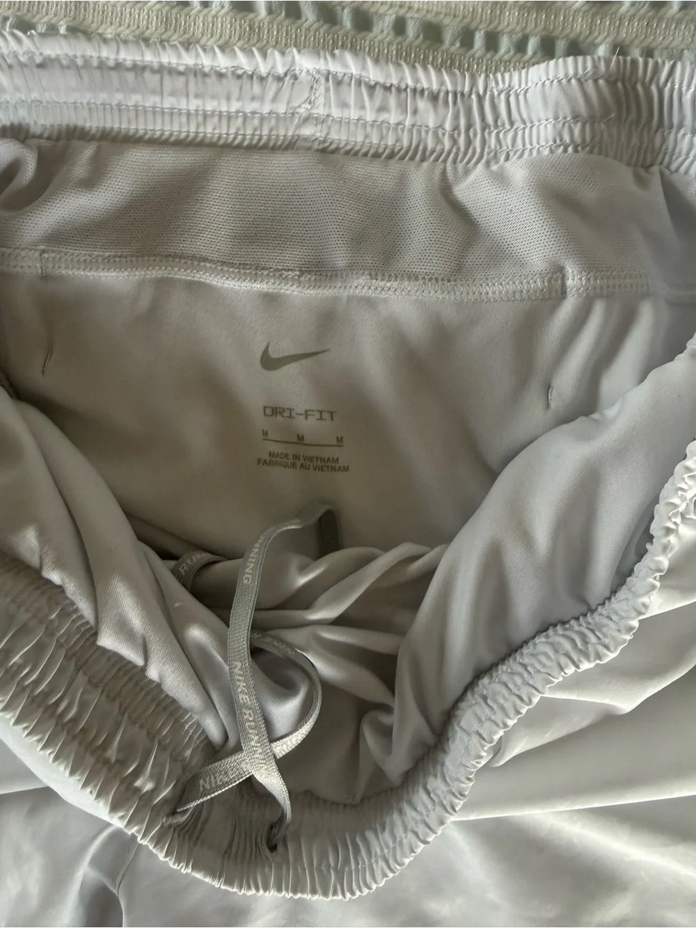 Nike white dri