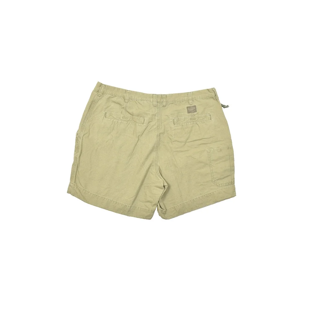 Columbia Men's Size 42 Tan Cotton Canvas Hiking Utility Shorts 8 Inch Inseam AM4