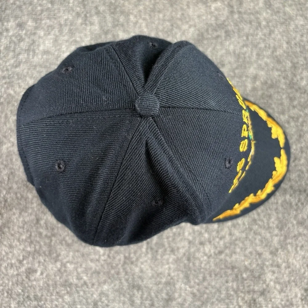 USS Spruance DDG 111 Hat Cap US Navy Military Made USA Black Strapback The Corps