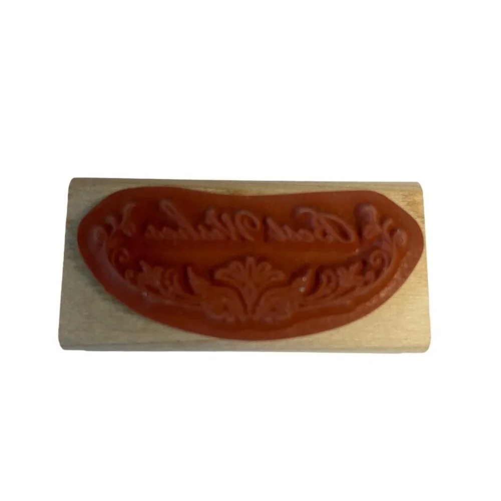 Stampin Up! wood block