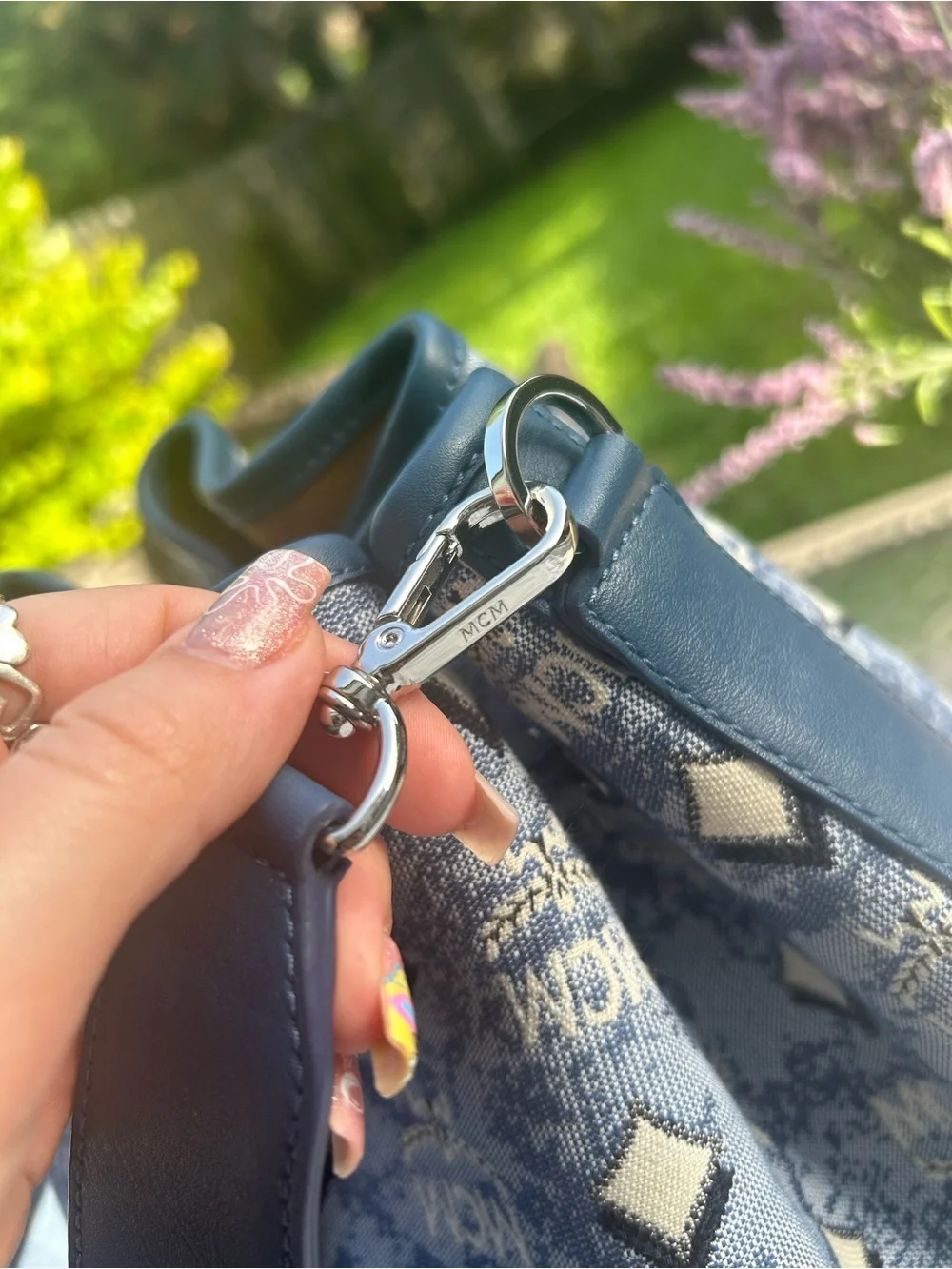 MCM denim visetos