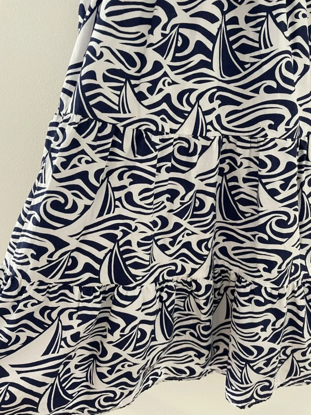 Vineyard Vines by Target size 6x summer dress Sailboat/ocean theme, blue/white