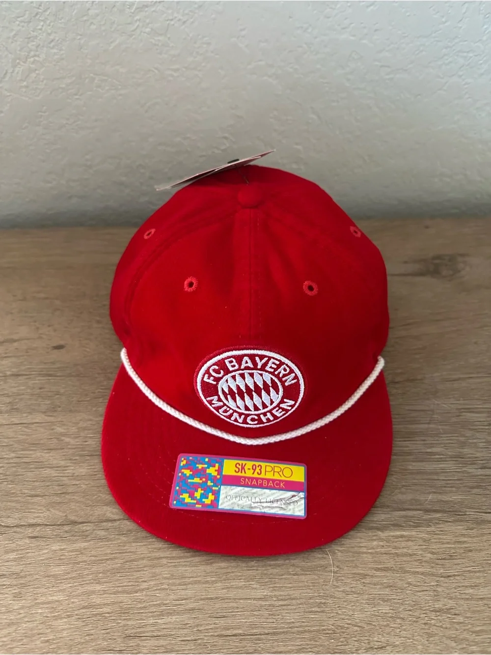 FC Bayern Munchen Red corduroy hat adjustable