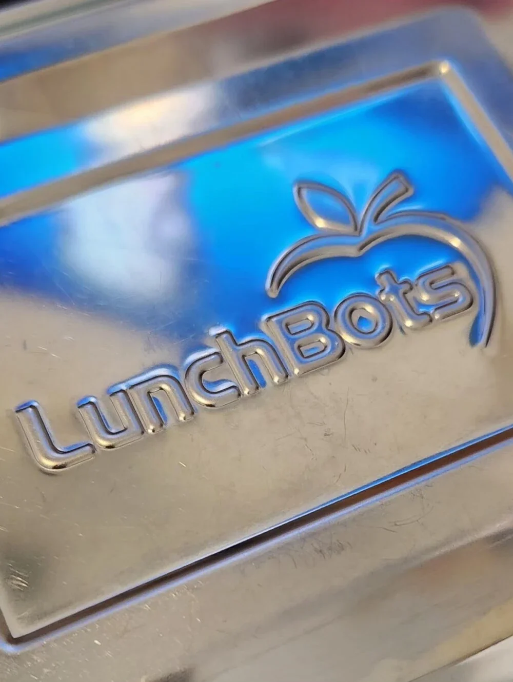 Lunchbots Small Trio Stainless Steel Bento Compartment Food Storage Box