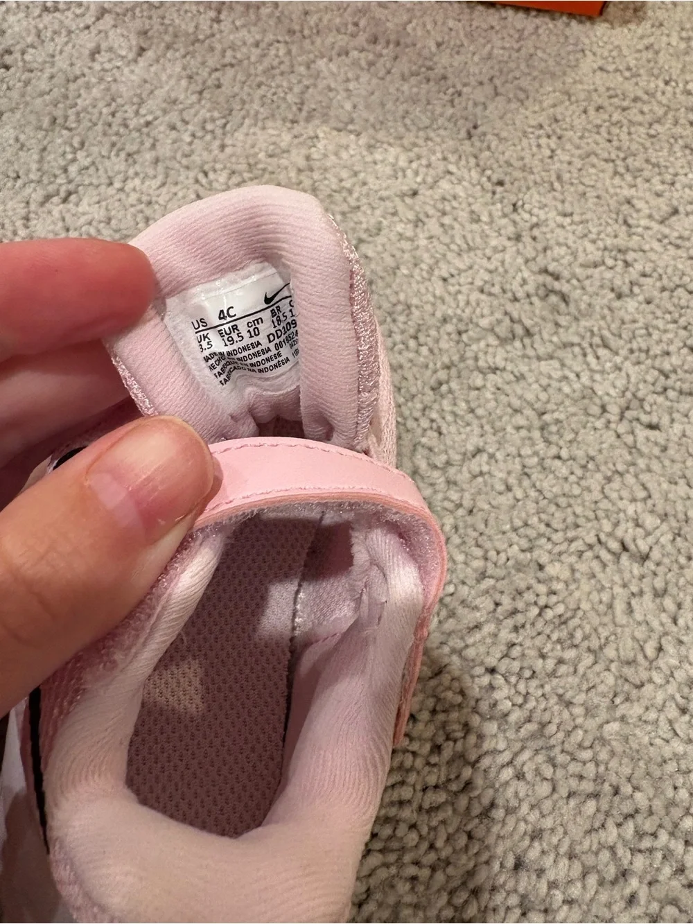 Nike soft pink