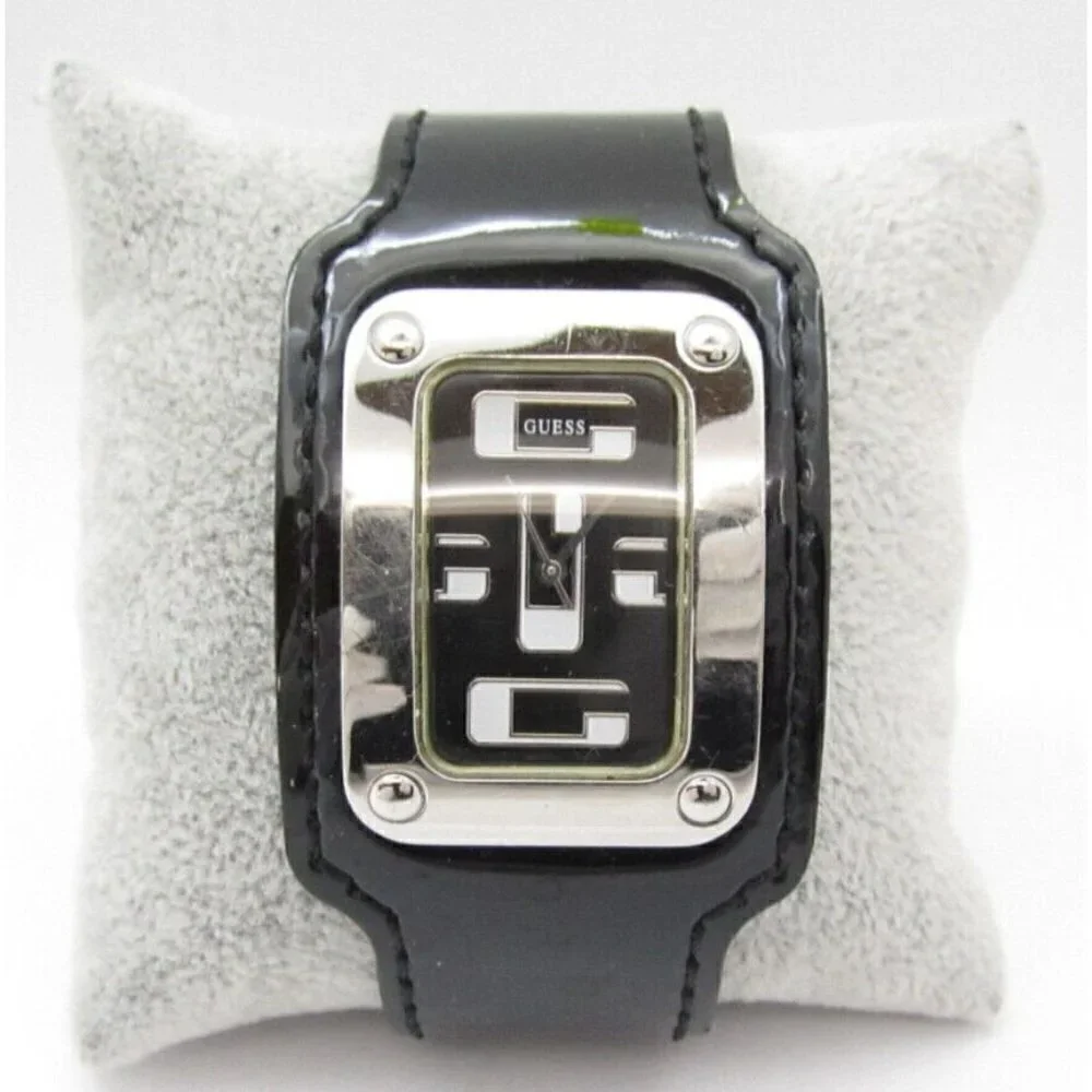 Women Guess Quartz WR Analog 37mm Dial Causal Watch (G440)
