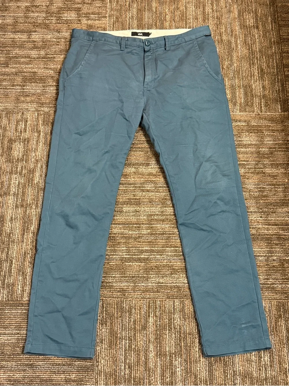 Vans Men's Teal Chino Pants