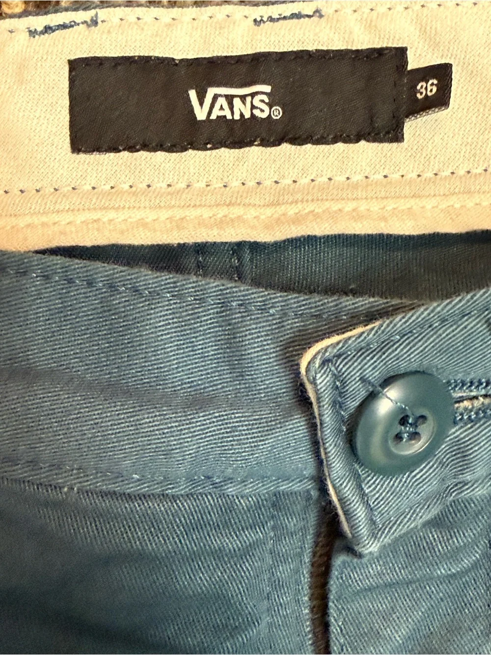 Vans slim straight