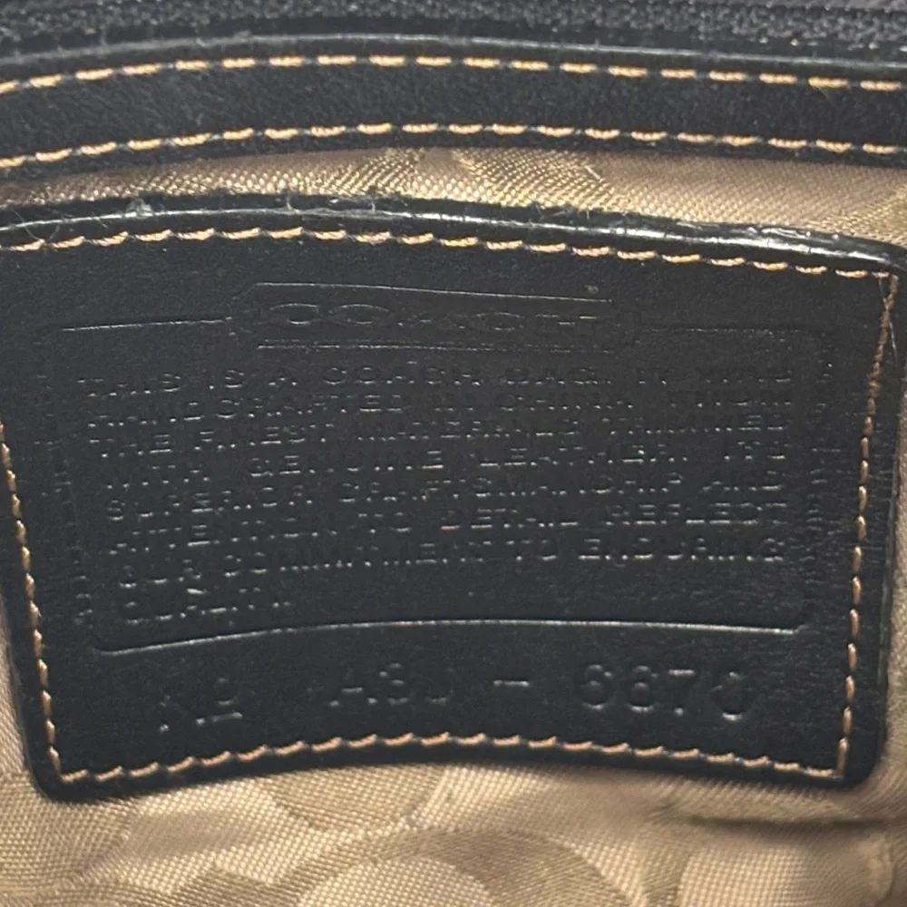 Coach one waxed
