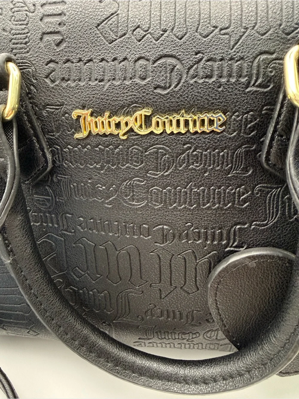 Juicy Couture structured satchel