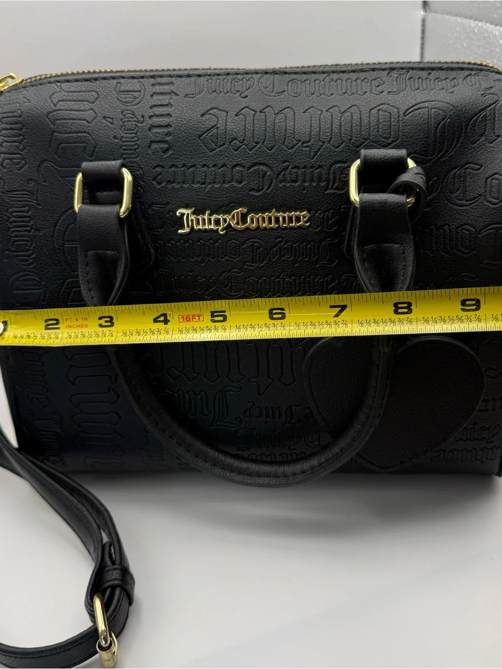 Juicy Couture structured satchel
